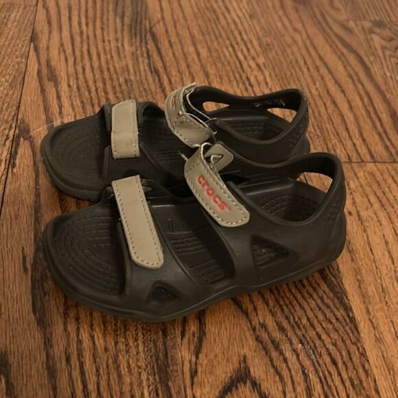 CROCS velcro sandal Size 10 - Picture 3 of 6